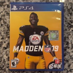 4/$15 PS4 Madden NFL 19 Video Game for PlayStation